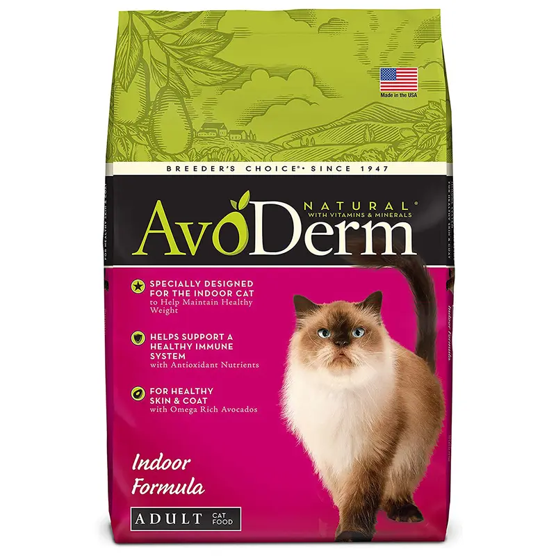 AvoDerm Indoor Dry Cat Food - Chicken  - 11lb Bag