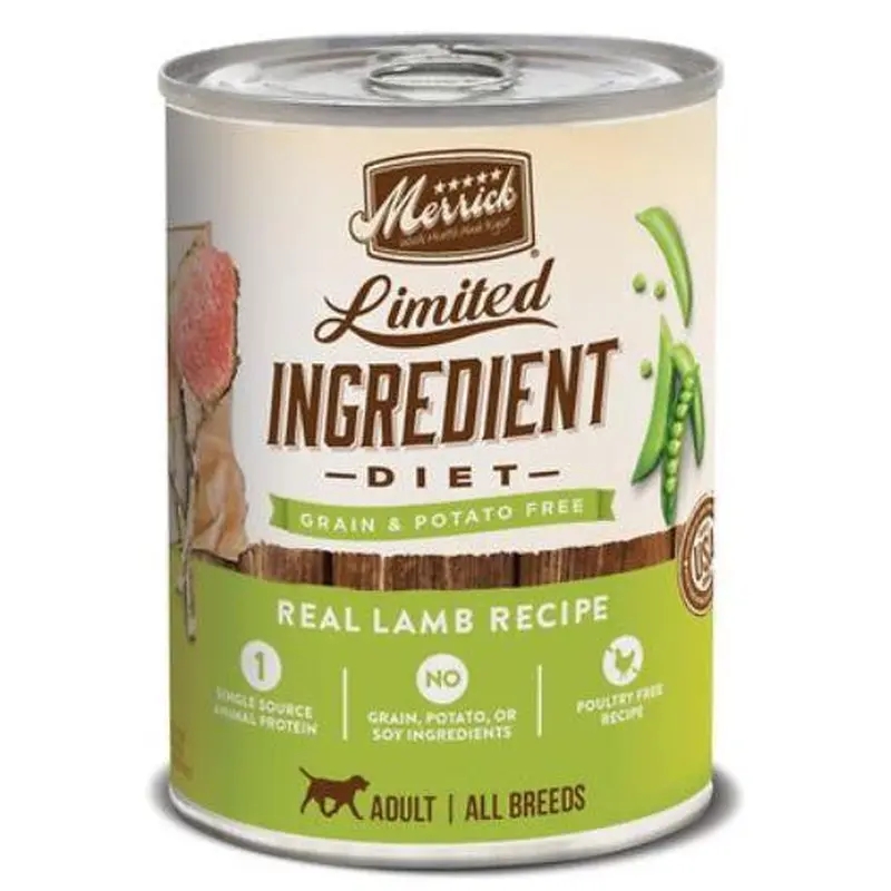 Merrick Limited Ingredient Diet Lamb Recipe 12/12.7oz 