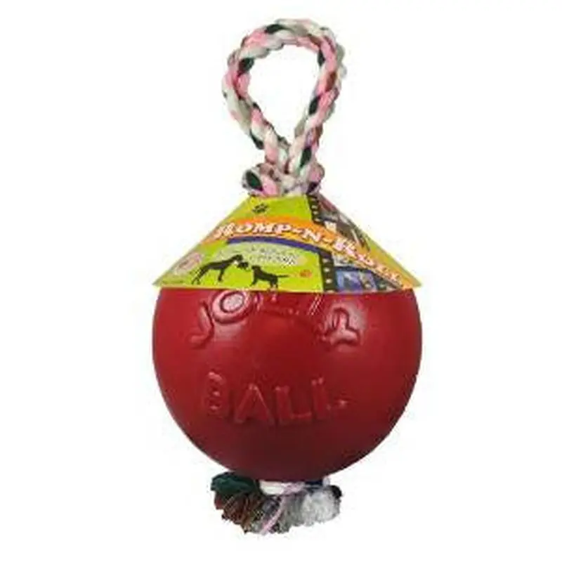 Jolly Pets Romp-N-Roll Red 8" 