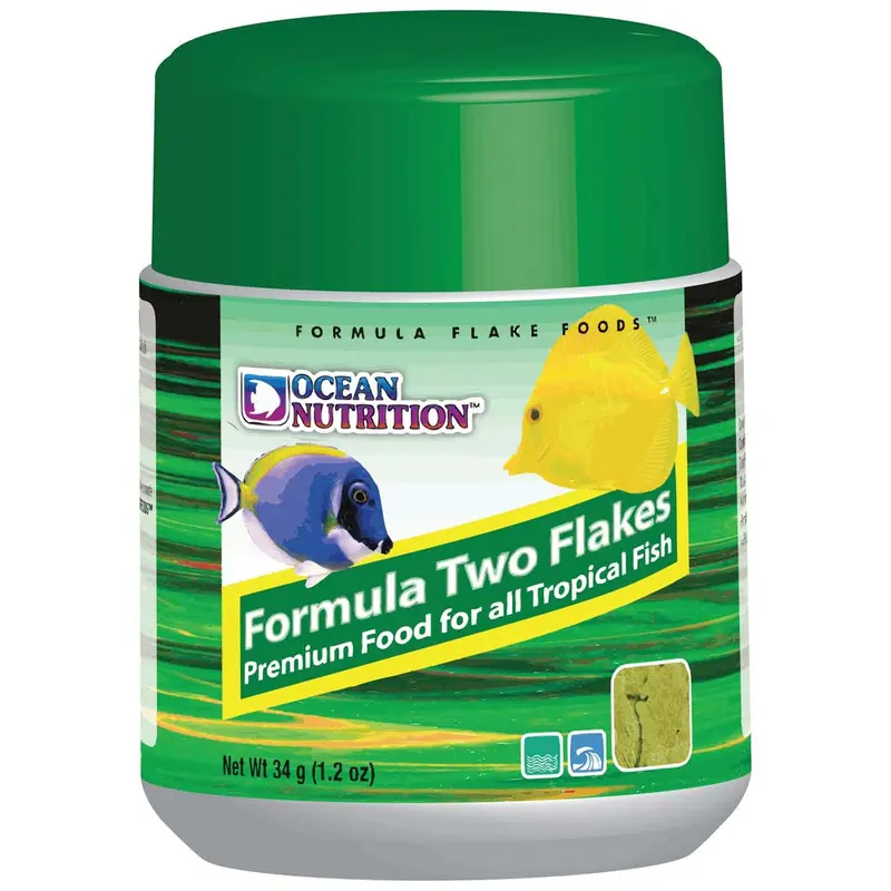 Ocean Nutrition Formula Two Flakes Fish Food 1.2 oz