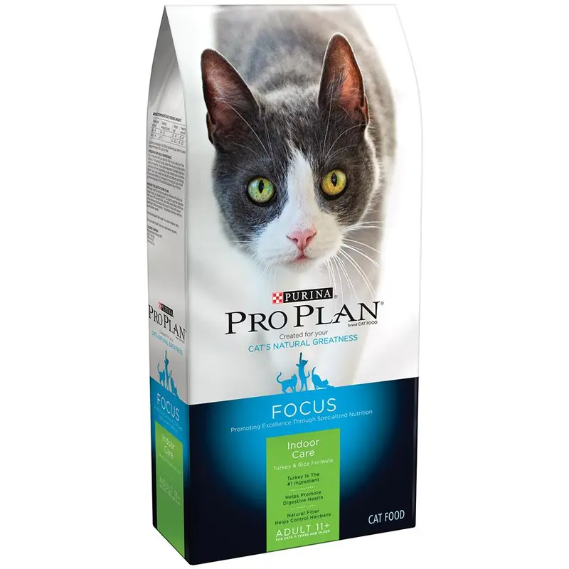 Pro Plan Indoor Turkey & Rice Hairball Prevention Cat 16 lb 