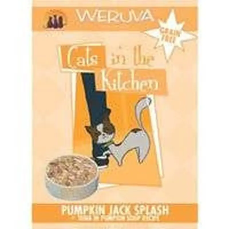 Weruva Pumpkin Jack Splash Cat 3oz. Pouch 8 Count Tray 