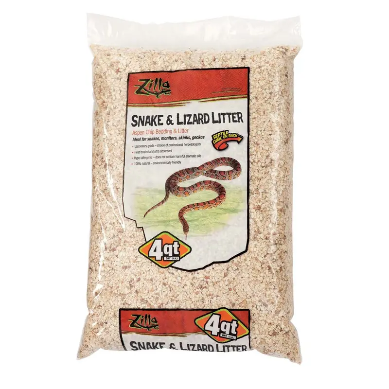 Zilla Snake & Lizard Litter 4 Quarts