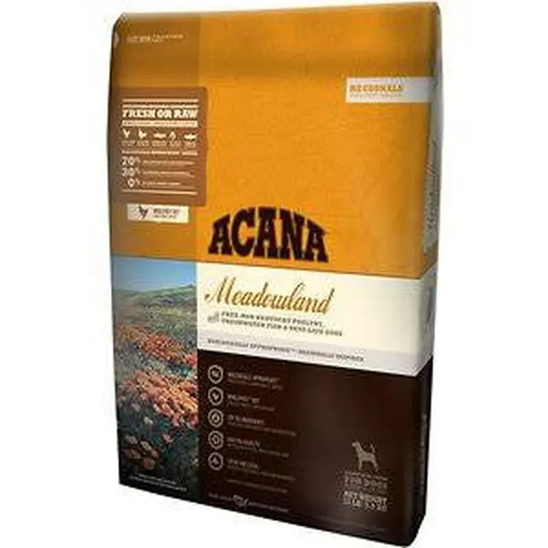 Acana Regionals Meadowland Formula Grain Free Dry Dog Food-4.5-lb-