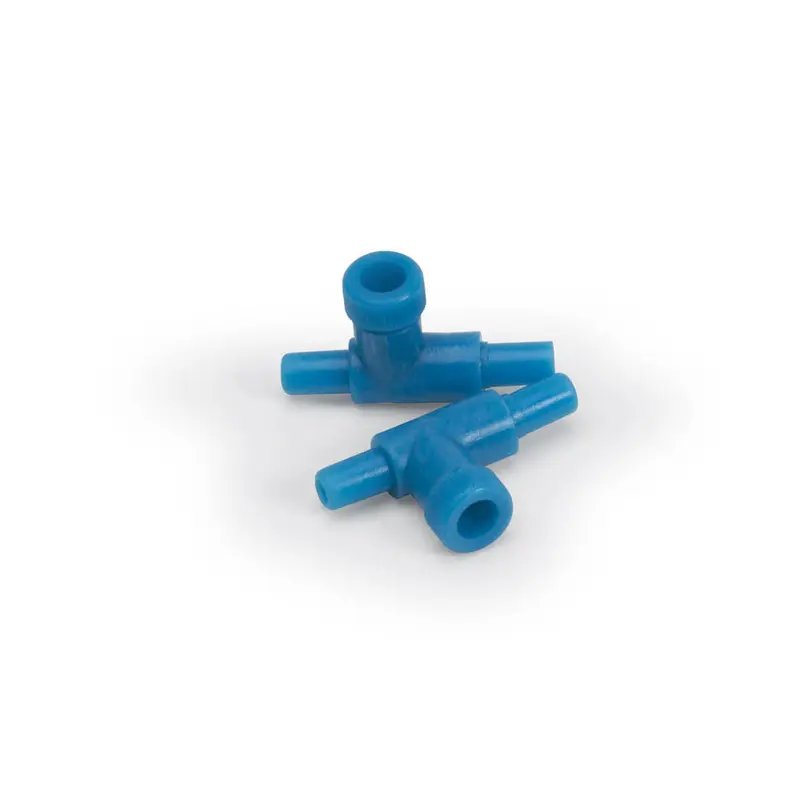 Lees Plastic Valve for Aquarium Pumps 2-Way Blue 2 Pack