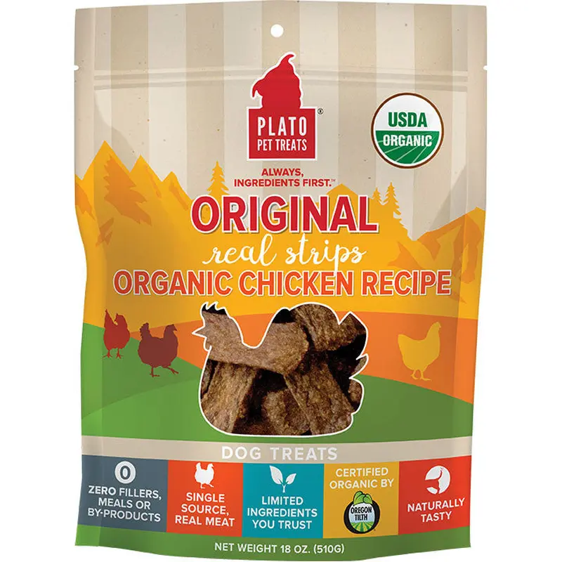 Plato Original Real Strips Chicken Recipe 18oz 