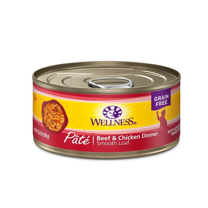 Wellness Pate Beef & Chicken 5.5oz