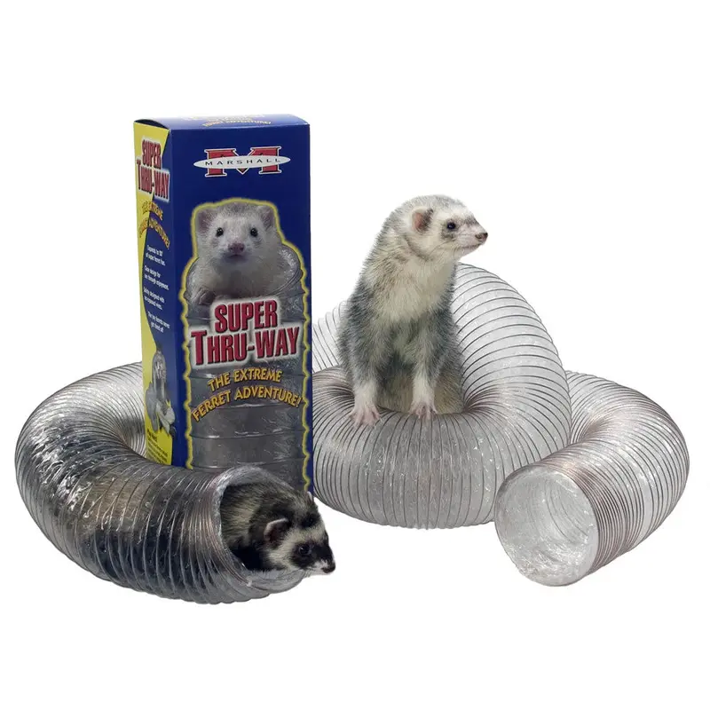 Marshall Ferret Super Thru-Way Tunnel Toy Copper 15 ft