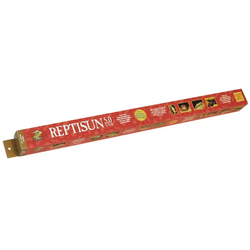 Zoo Med ReptiSun 5.0 UVB T8 Fluorescent Lamp White 24 in