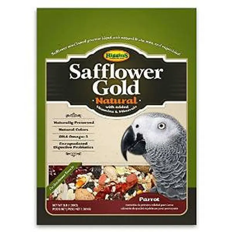 Higgins Safflower Gold Parrot 3lb 