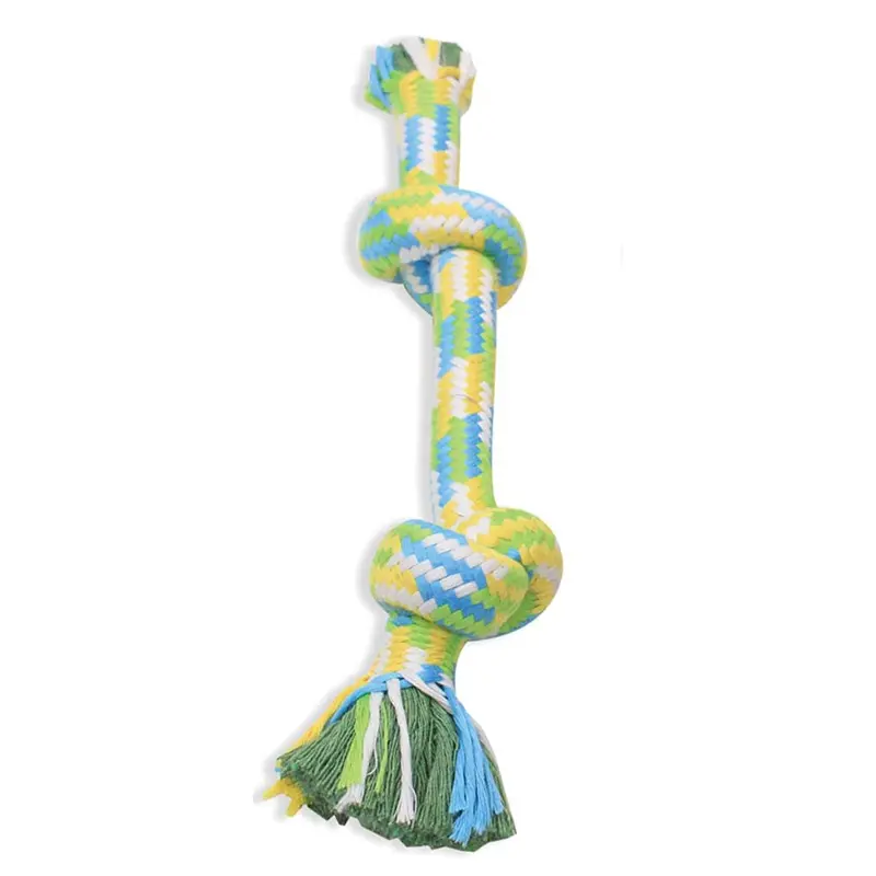 Mammoth Braidys Rope Bone Dog Toy Assorted 14in LG