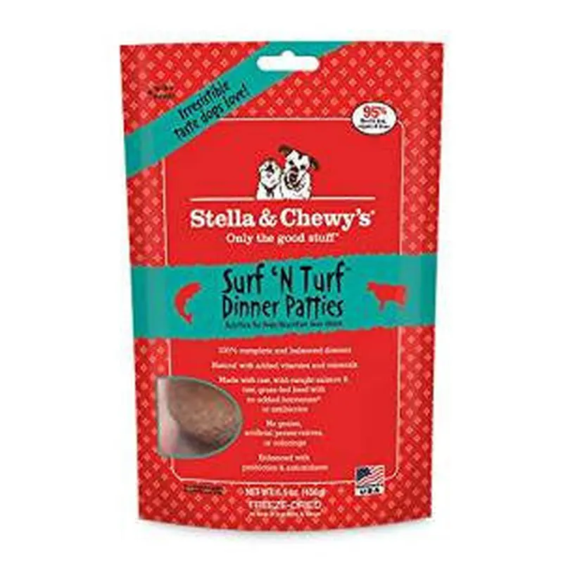 Stella & Chewy's 5.5 oz. Freeze Dried Surf 'N Turf Dinner 