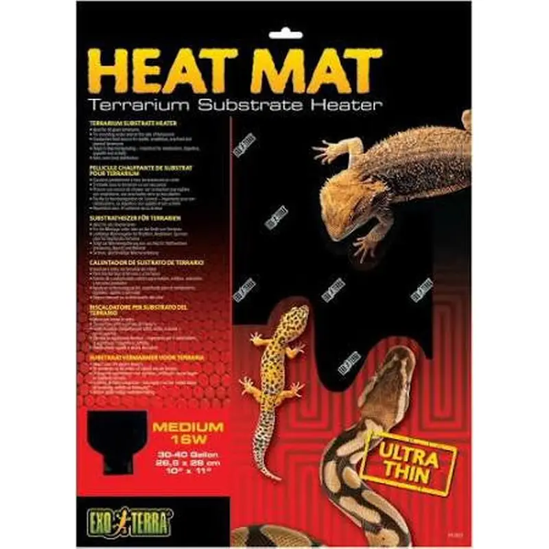Exo Terra Heat Mat 16w Terrarium Substrate Htr Pt2017