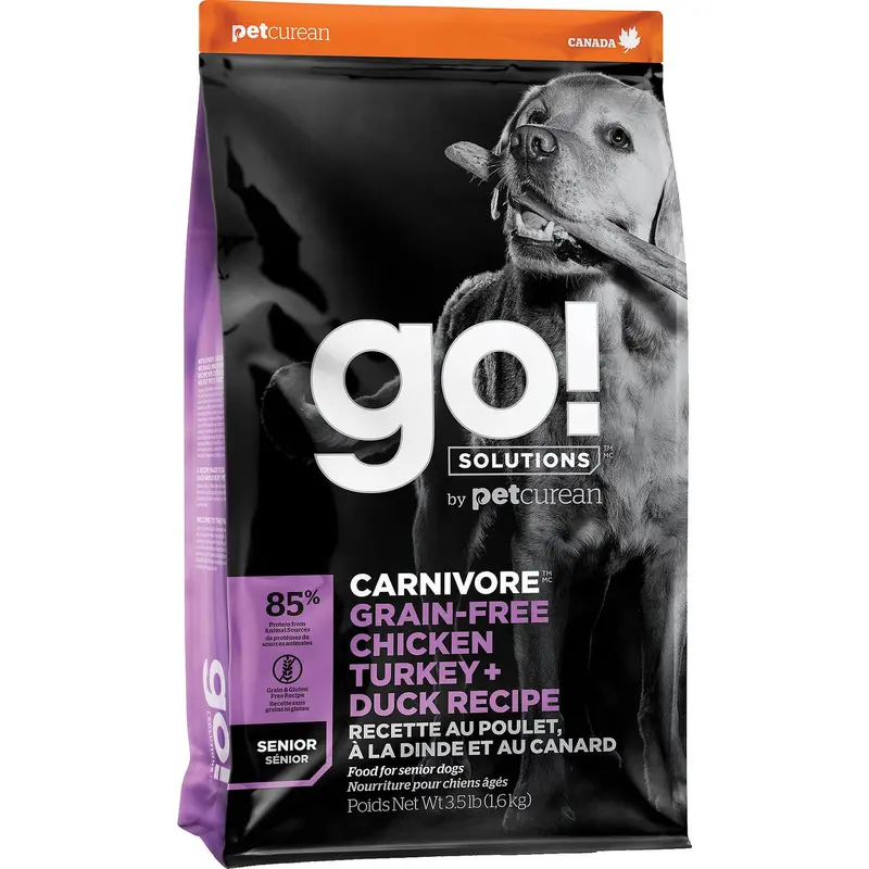 Go! Carn C/t/d Sr Dog 3.5 Lb C=6 