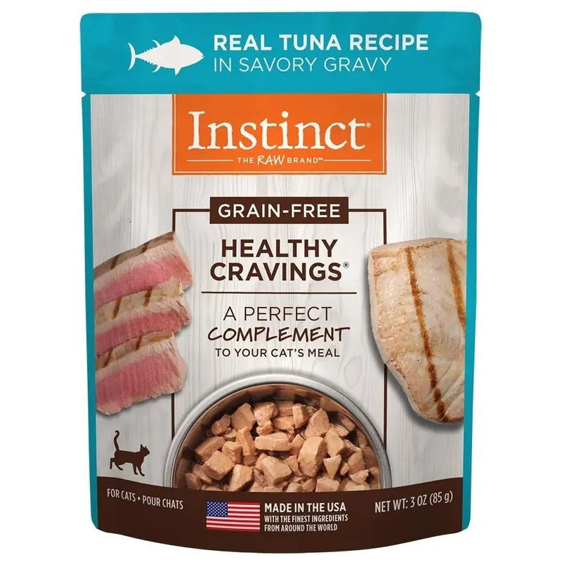 Nature's Variety Instinct Healthy Cravings Pouches Cat Tuna 24/3 Oz 