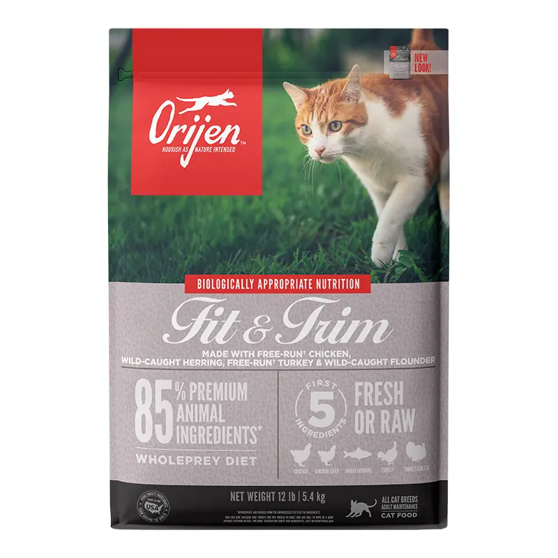Orijen Fit & Trim Dry Cat Food-12lb -