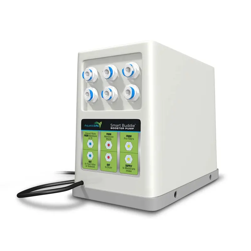 Aquatic Life Smart Buddie Booster Pump for 50-100 GPD Reverse Osmosis Systems