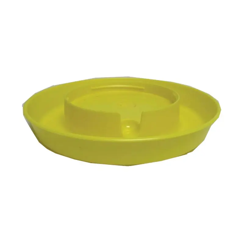 Little Giant 1-Gallon Screw-On Poultry Waterer Base - 750 Yellow