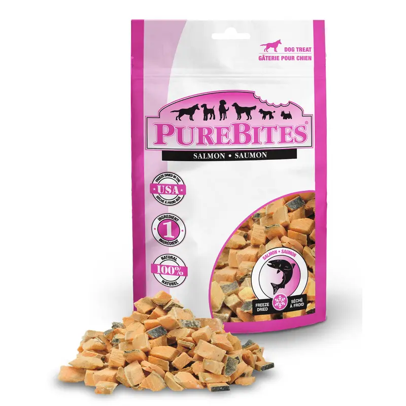 PureBites Salmon Cat or Dog Treats 1.16 oz