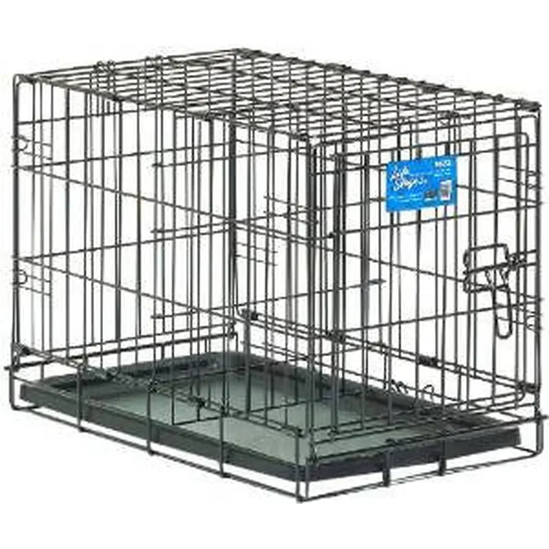 Midwest Life Stages Single Door Dog Crate-22" X 13" X 16"-