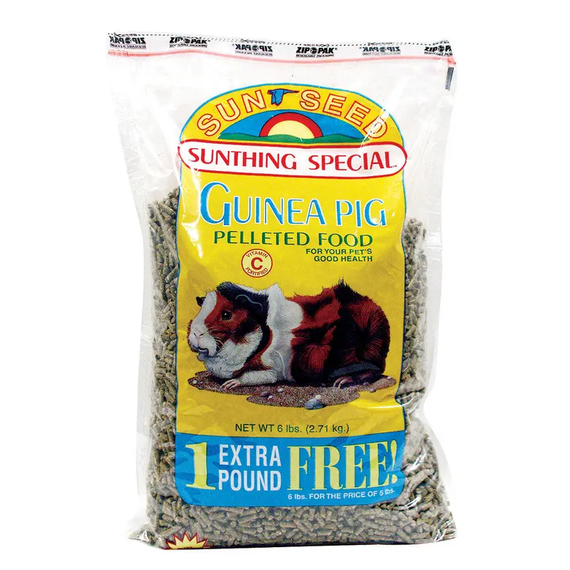 Sun Seed SunBasics Guinea Pig Pellets Food 6 lb