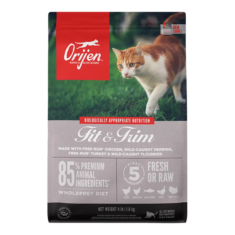 Orijen Cat Fit & Trim Dry Cat Food 4lb 