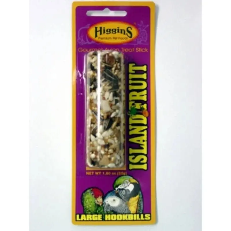 Higgins Sunburst Treat Sticks Island Fruit Parrot & Conure 2.2 oz