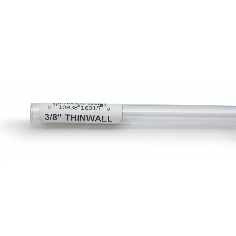 Lees Thinwall Rigid Aquarium Tubing Clear 3/8 in x 36 in