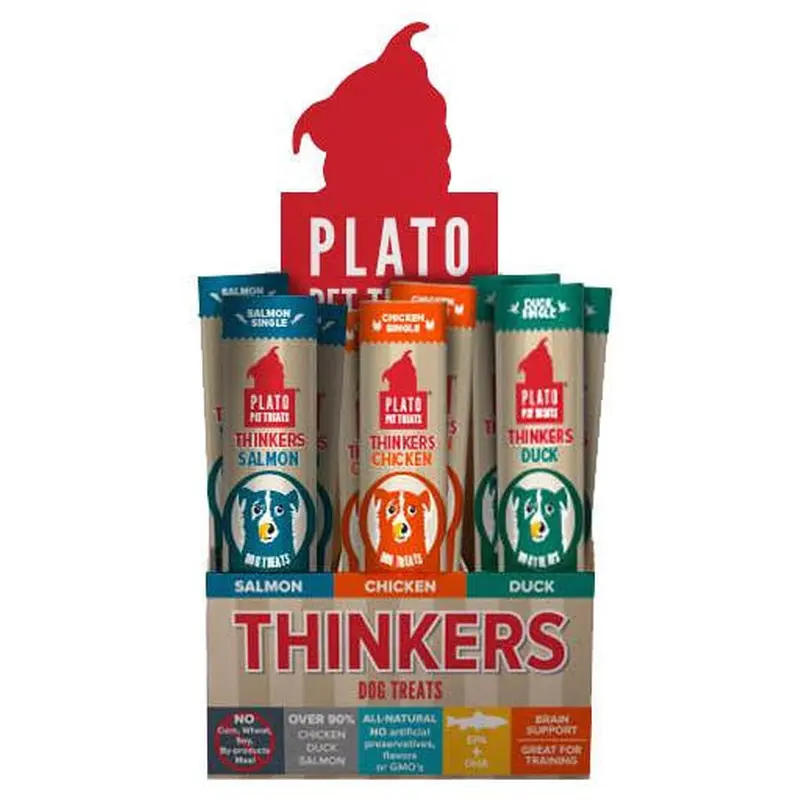 Plato Thinkers Singles Counter Display 36pc 