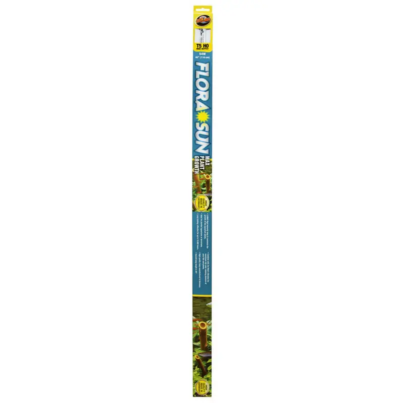 Zoo Med Flora Sun Maximum Plant Growth T5 HO Lamp White 46 in