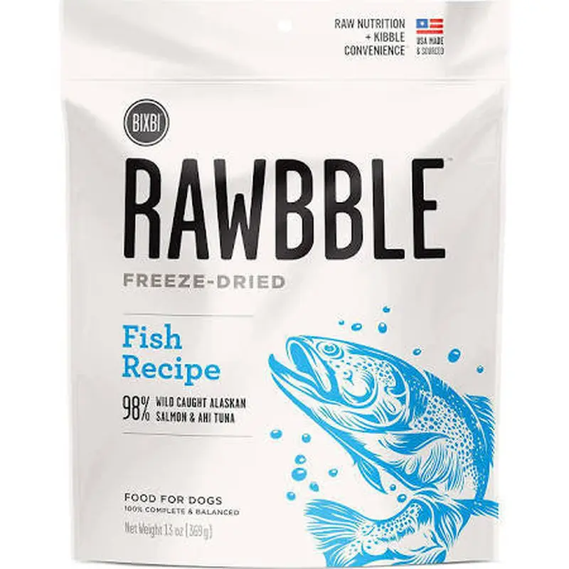 Bixbi Rawbble Dog Freeze Dried Fish 13oz 
