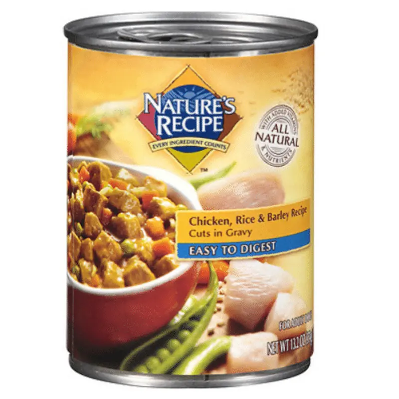 Nature's Recipe Cuts Chicken/Rice/Barley Dog 12/13.2 oz. 