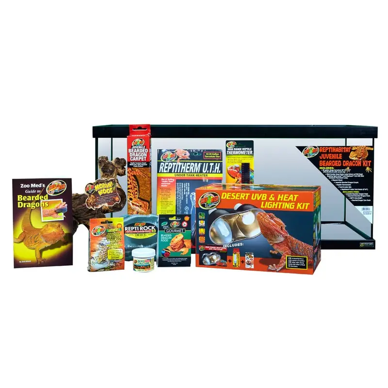 Zoo Med ReptiHabitat Juvenile Bearded Dragon Kit