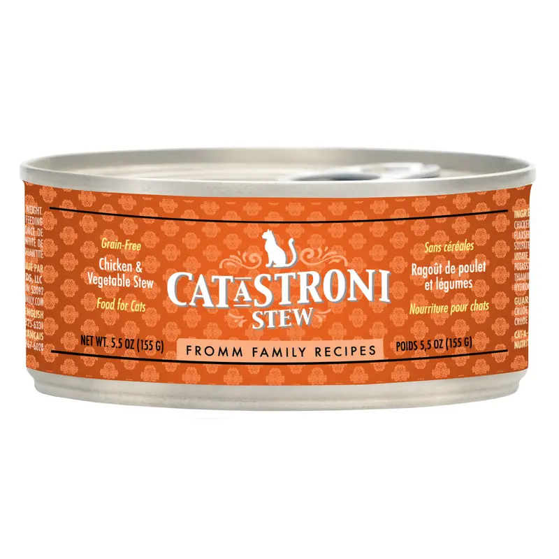 Fromm Chicken & Vegetable Stew Canned Cat Food 5.5 oz