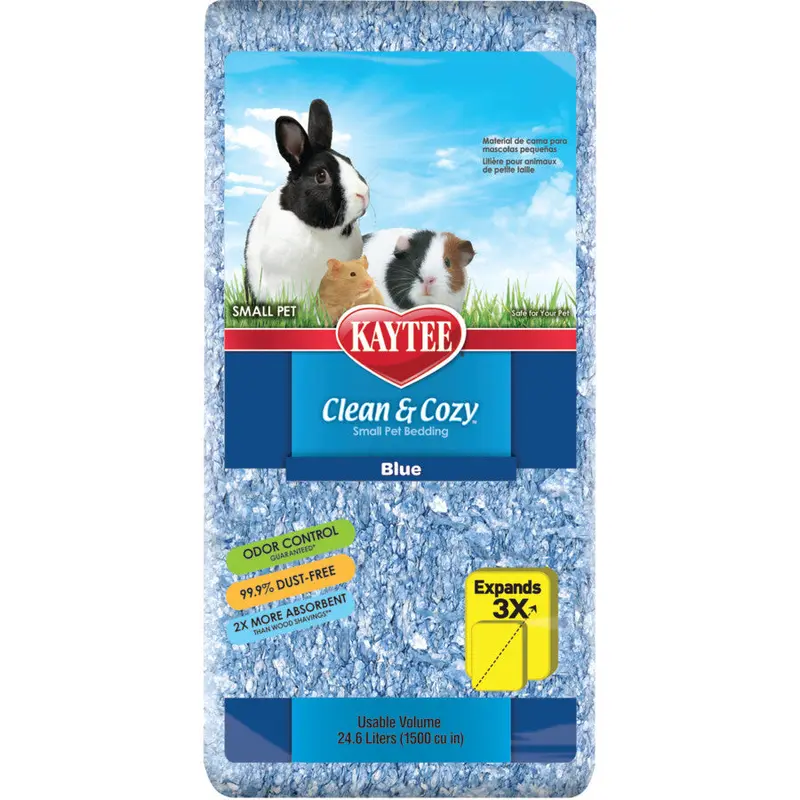 Kaytee Clean & Cozy -- Blue 24.6 Liters