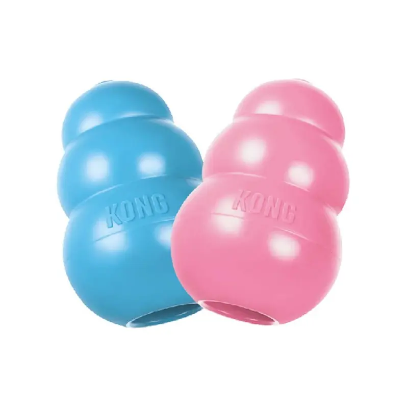 Kong Classic Puppy Dog Toy - Small - Beginning To Light Chewers