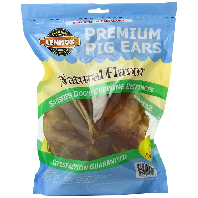 Len Treat Pig Ears Vlpk 8ct