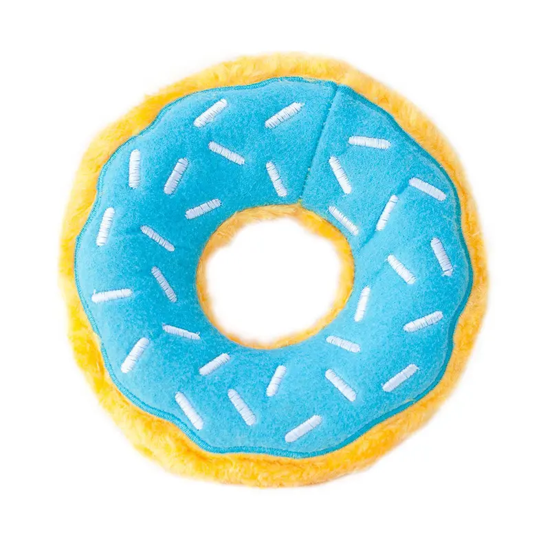 ZippyPaws Donutz Dog Toy Blueberry MD