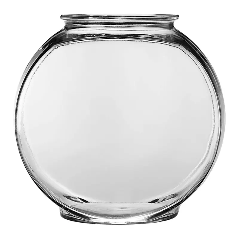 Anchor Hocking Classic Glass Drum Fish Bowl Clear 2 gal