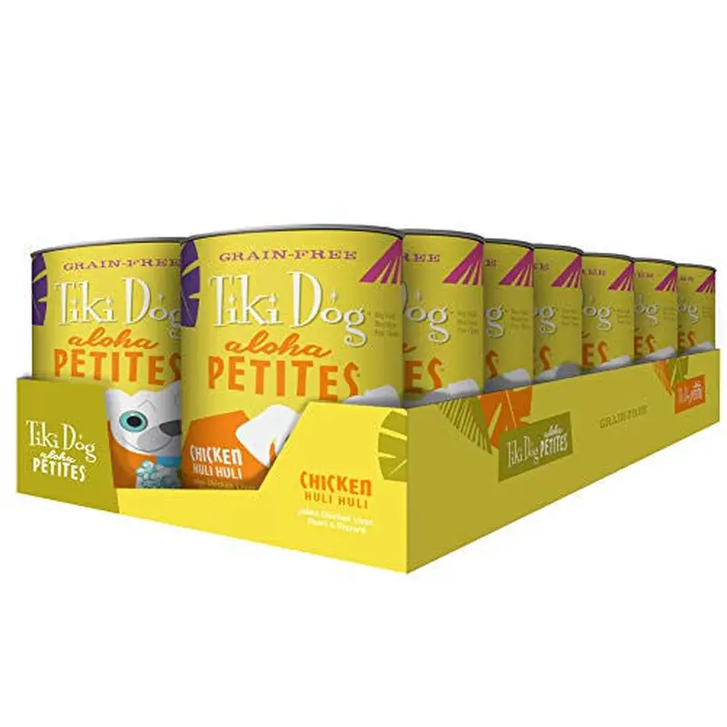 Tiki Dog Aloha Ckn Huli 12/9z 