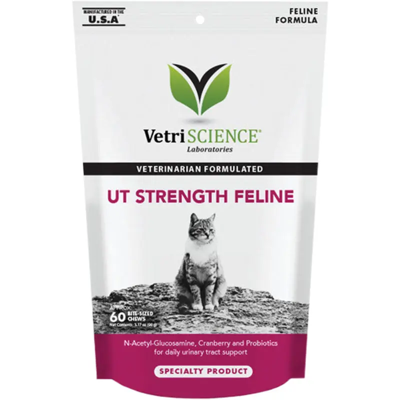VetriScience Cat Urinary Tract Support Chews - 60 Count-