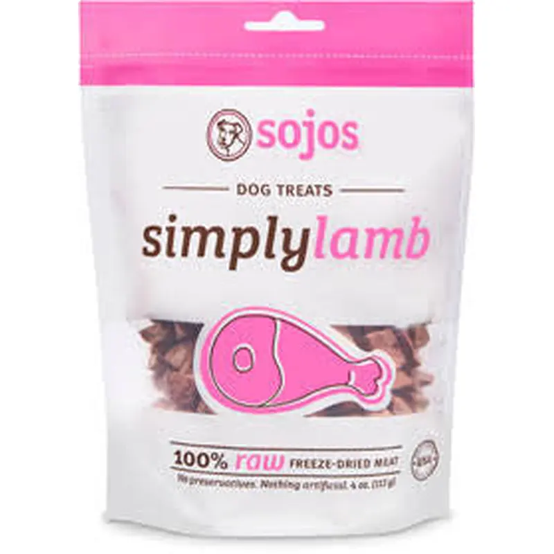Sojourner Simply Lamb Meat Treat 4 oz. 