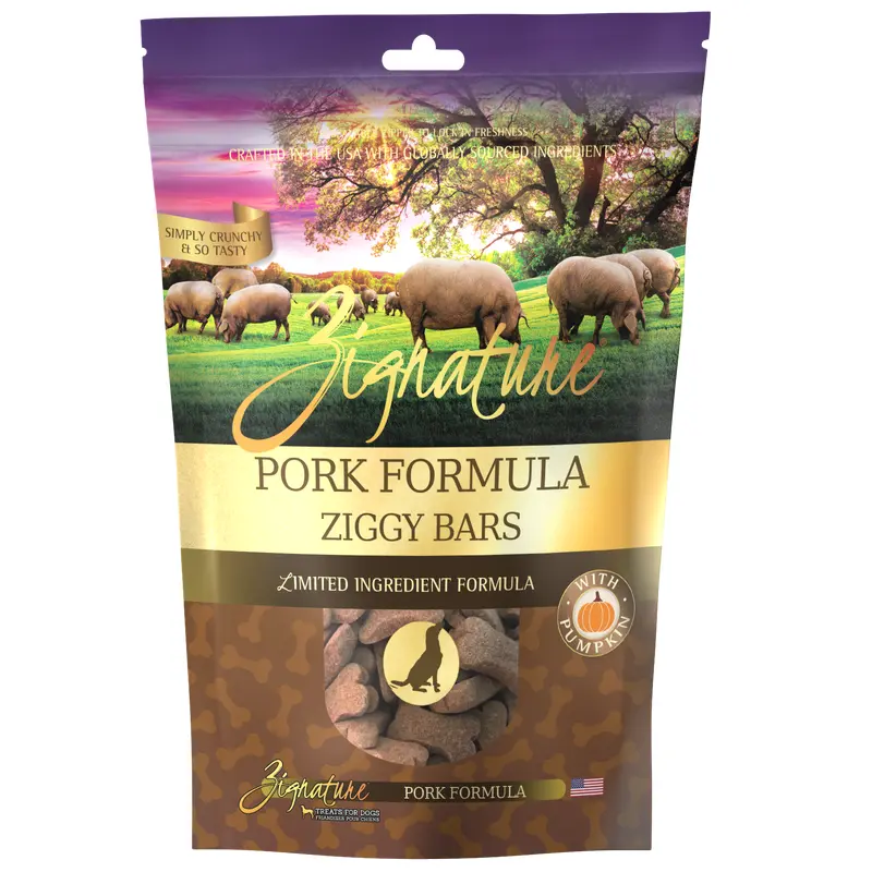 Zignature Pork Formula Biscuit Treats for Dog12 oz