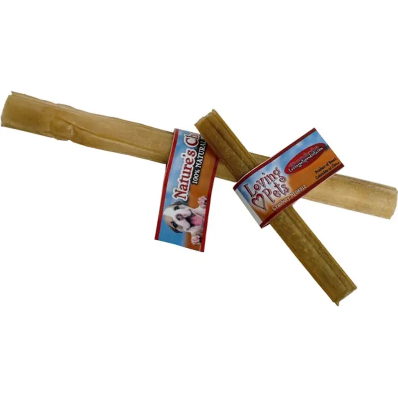 Loving Pets Pressed Rawhide Sticks Dog Treat 10in