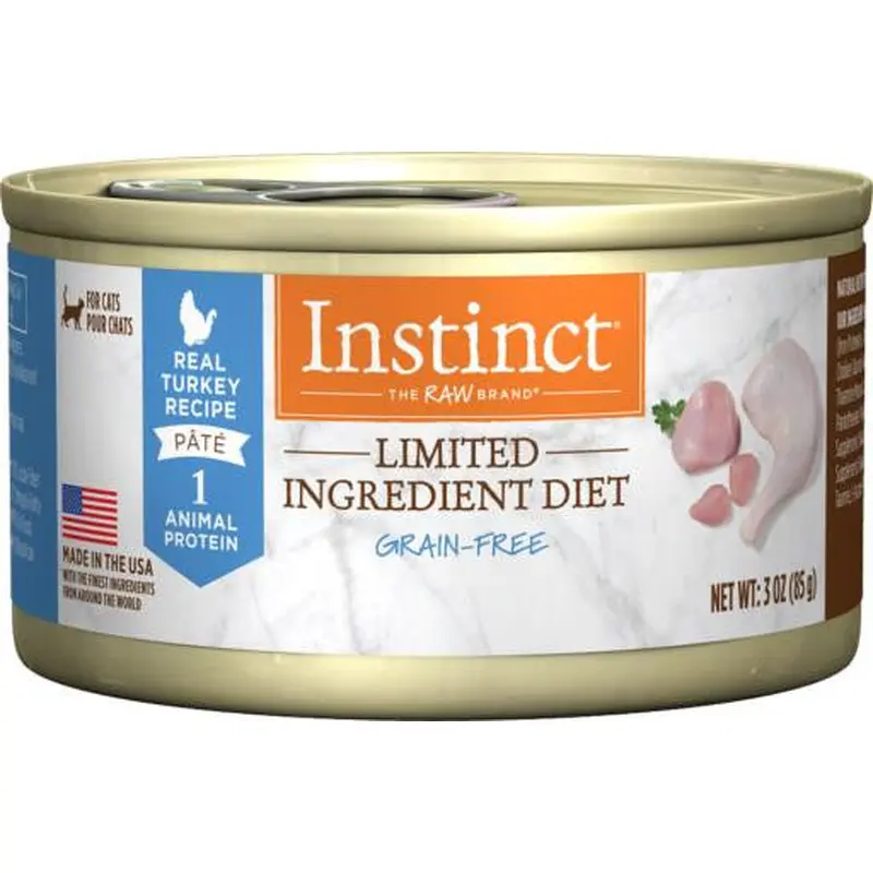 Nature's Variety LID Turkey Formula Feline 24/3 Oz 