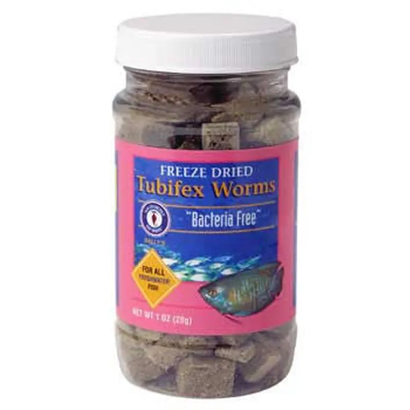 San Francisco Freeze Dried Tubifex Worms 28gm 