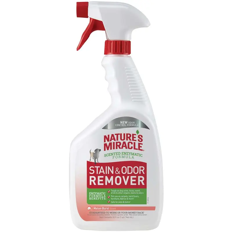 Nature's Miracle Dog Stain & Odor Remover Melon Burst 32 fl. oz