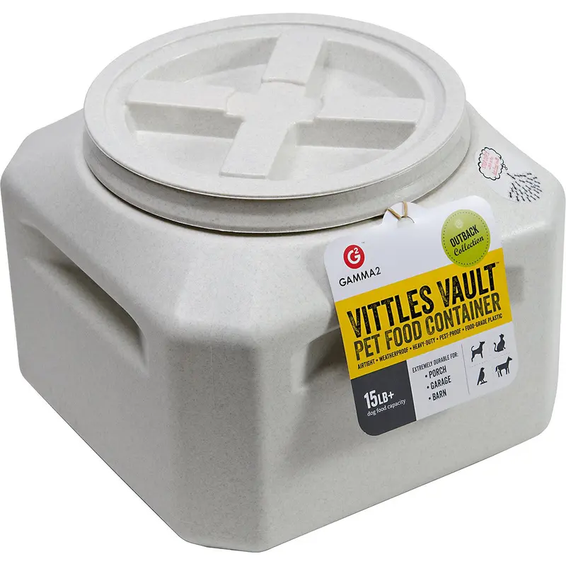 Vittles Vault Gamma Outback Pet Food Container 15lb