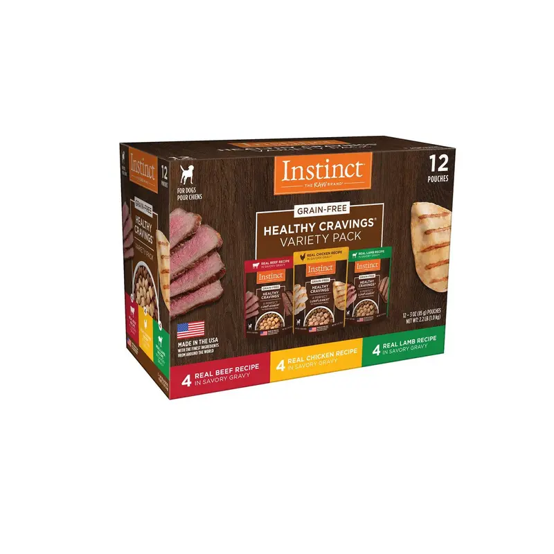 Nature's Variety Instinct Healthy Craving Grain Free Variety pack 2-12/3oz 