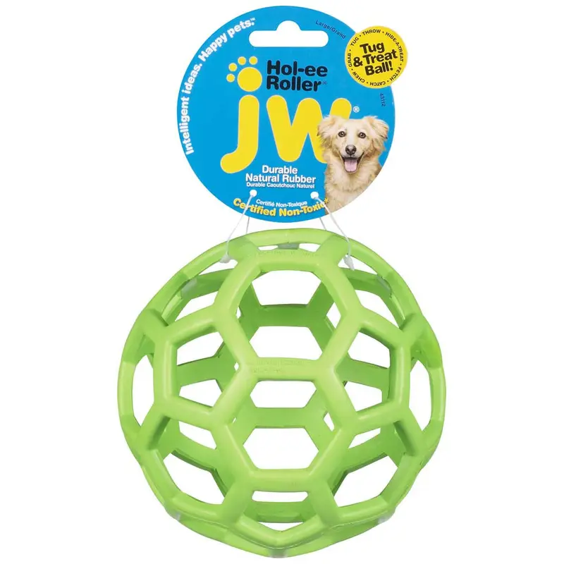 JW Pet Hol-ee Roller Dog Toy Assorted LG